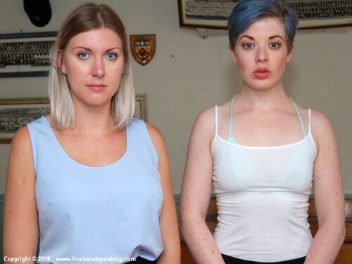 Two Stunning Government Employees Get Their Bottoms Burned Belinda